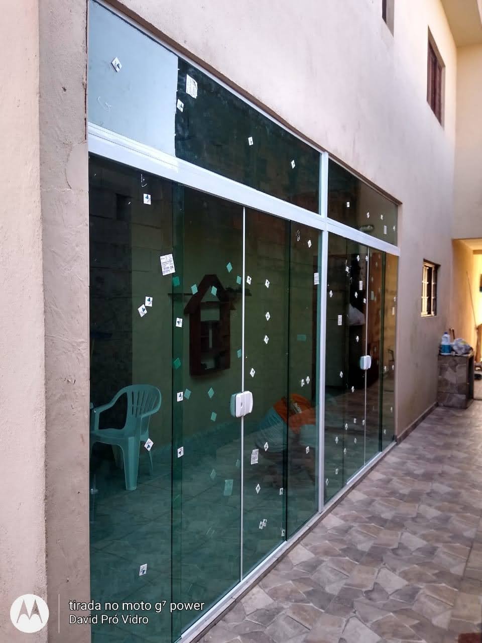Porta de vidro